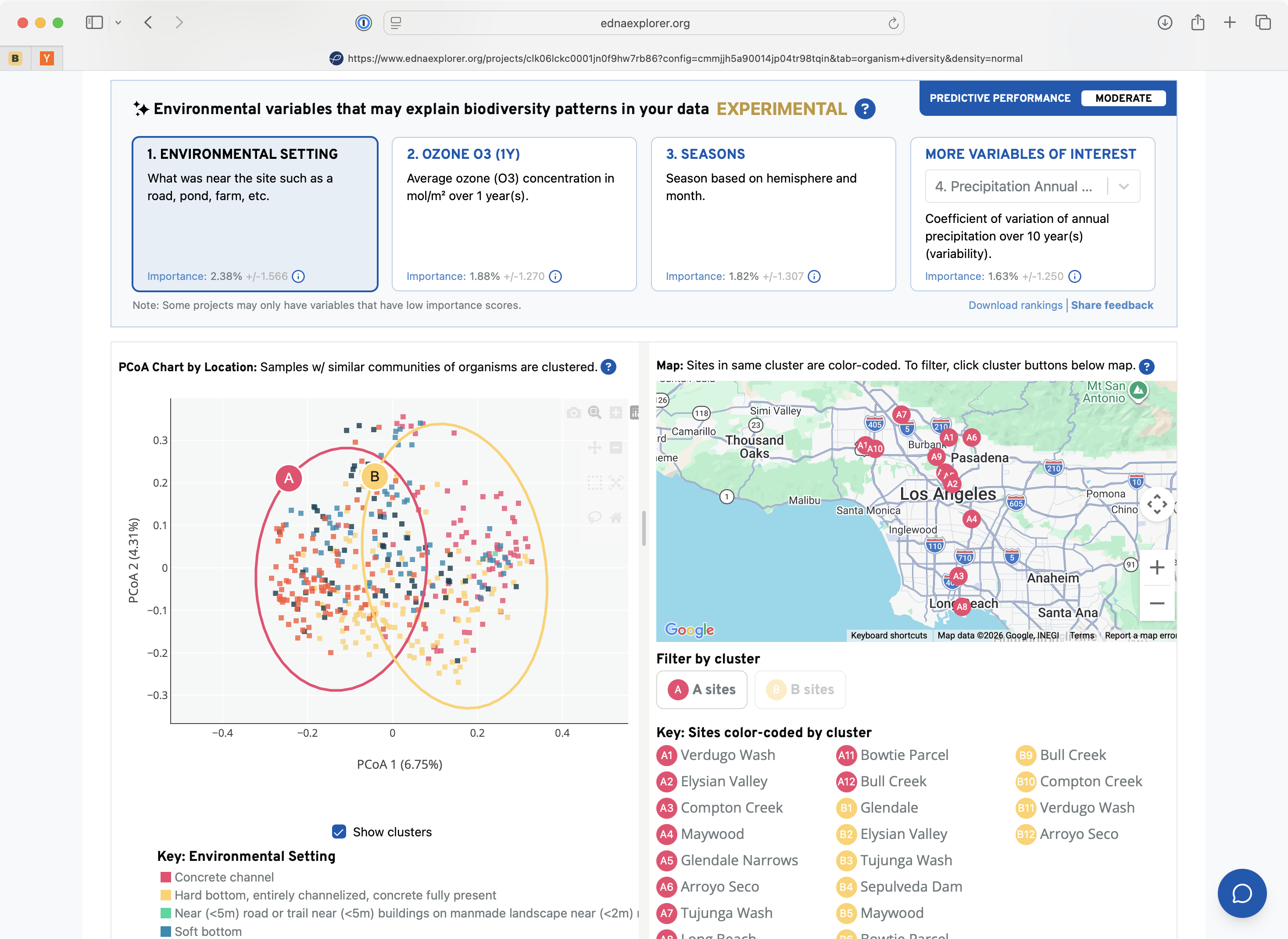 eDNA Explorer screenshot 3