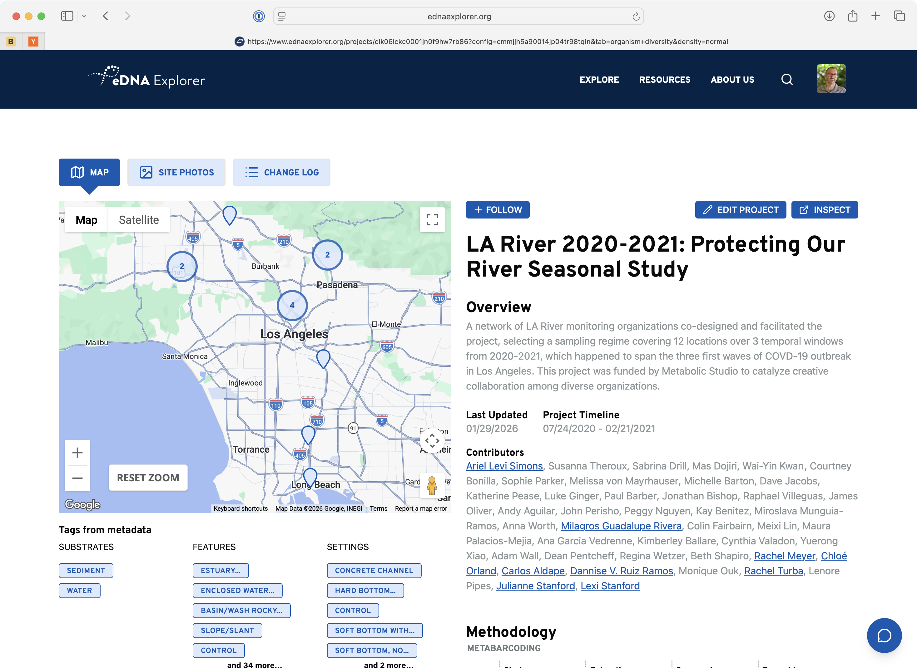 eDNA Explorer screenshot 1